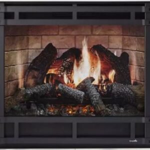 Simplifire 36" Inception Electric Fireplace with Halston Front