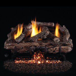 Peterson Real Fyre 30" Vent Free Charred Aged Oak Logset