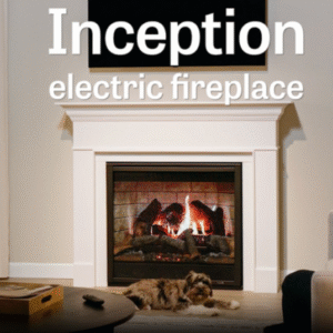 Simplifire 36" Inception Electric Fireplace with Folio Front