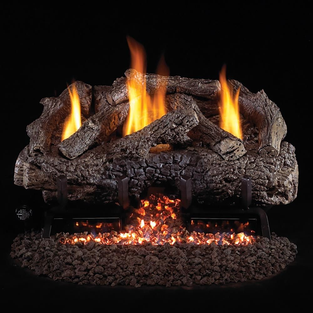 Peterson Real Fyre 24" Vent Free Charred Frontier Oak Logset